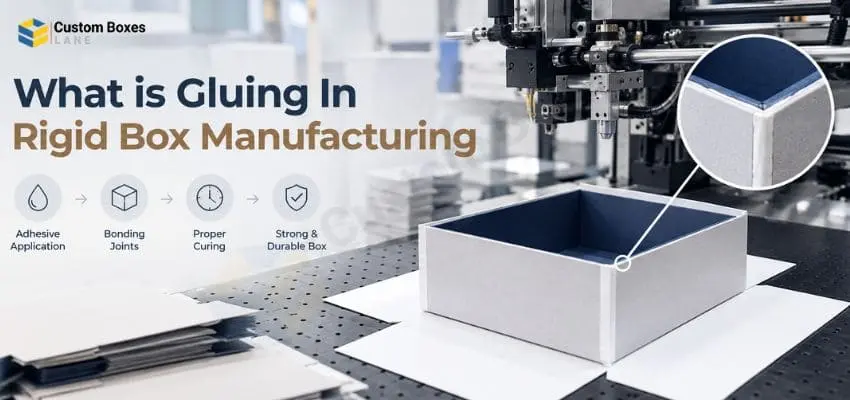 What is Gluing In Rigid Box Manufacturing