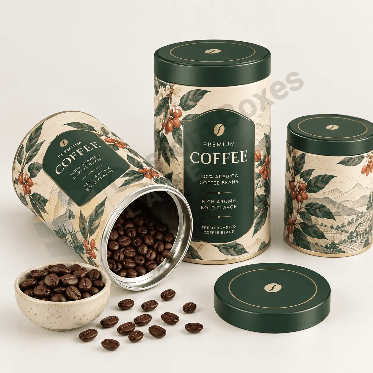 Custom Coffee Tins