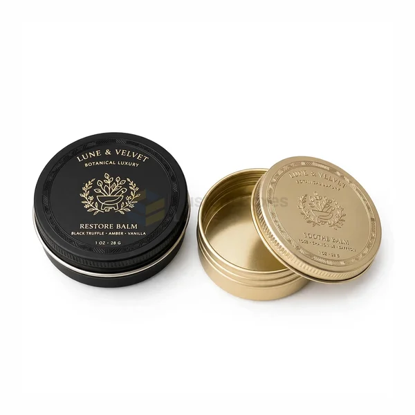 Metal Tins with Lids