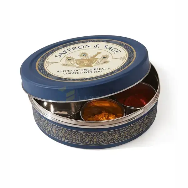 Spice tin boxes wholesale