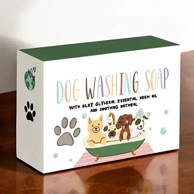 custom dog soap boxes