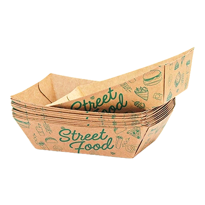 custom paper food trays