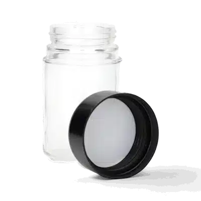 Custom Printed 80mm Glass Roll Jar