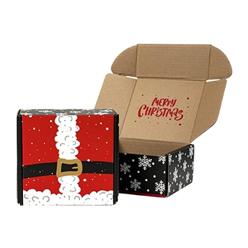 Custom Printed Christmas Mailer Boxes