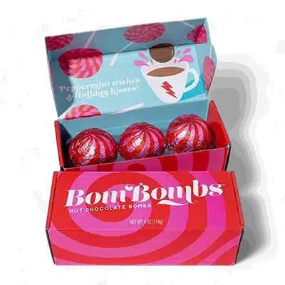 Custom Printed Cocoa Bomb Boxes