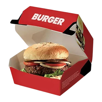 Custom Printed Hamburger Boxes