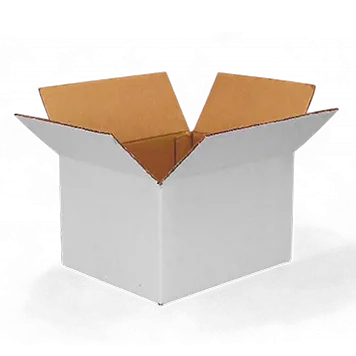 Custom White Corrugated Boxes