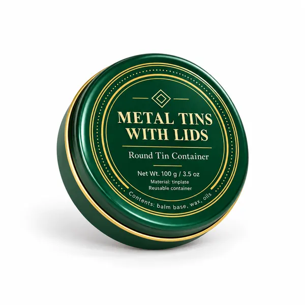 Custom Round Metal Tins