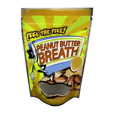 Peanut butter breath mylar bags pack customboxeslane