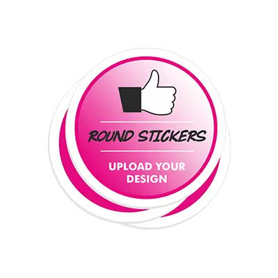 Round Sticker Labels - Custom Boxes Lane