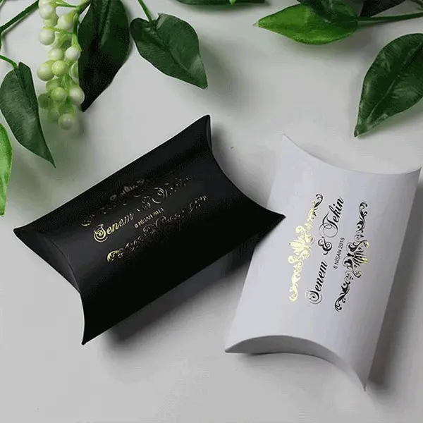 black pillow boxes wholesale