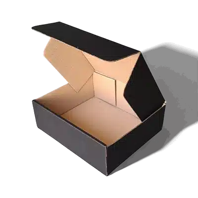 Black Shipping Boxes