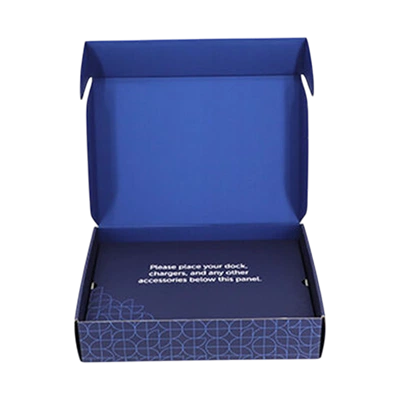 Blue Mailer Boxes Wholesale