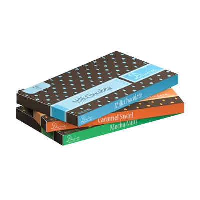 chocolate bar box with window Custom boxes lane