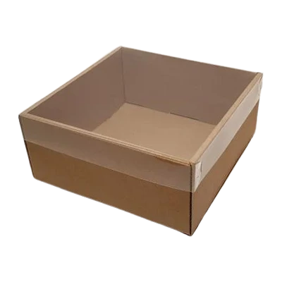 Clear Lid Boxes With Kraft Base Bulk