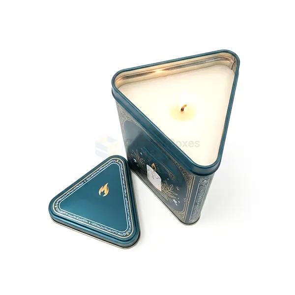 Custom candle tins