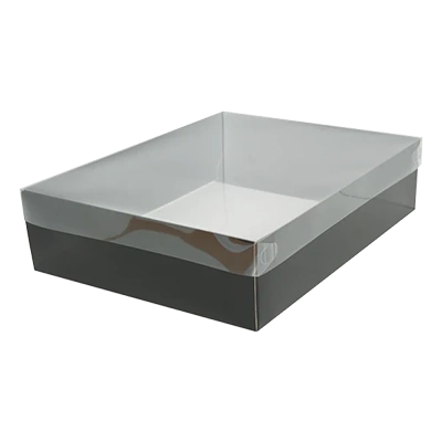 custom gift boxes with clear lids