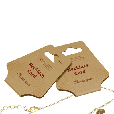 Custom Necklace Cards Bulk