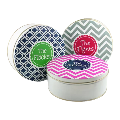 custom printed cookie tins with logo