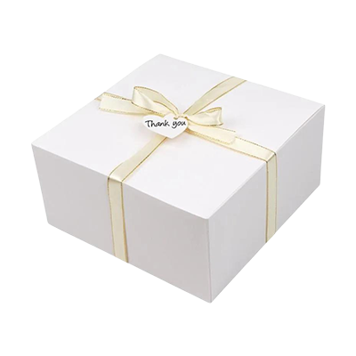 Custom Sturdy White Gift Boxes