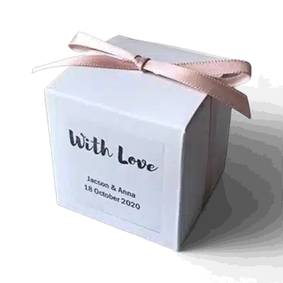 Custom Wedding Party Favor Boxes