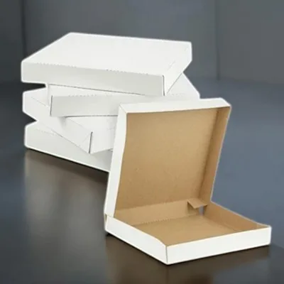 Custom White Pizza Boxes