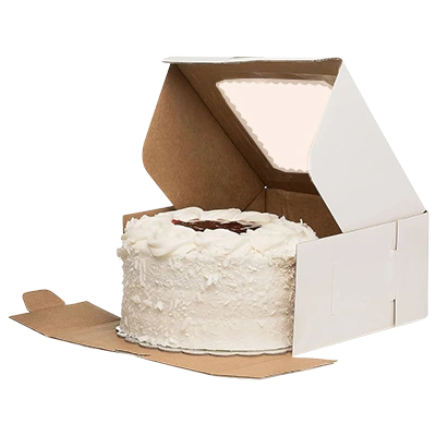 customized corrugated cake packaging