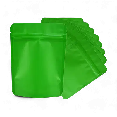 Green Mylar Bags