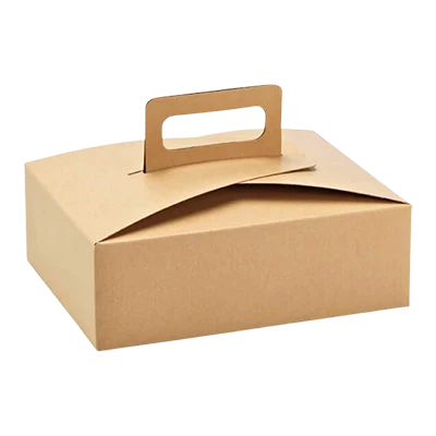 kraft cake packaging boxes