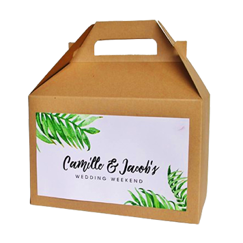 Kraft Paper Boxes Packaging with Handles - Custom Boxes Lane