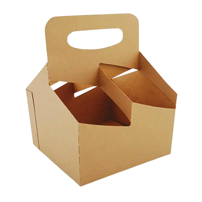 Kraft Paper Boxes with Handles - Custom Boxes Lane