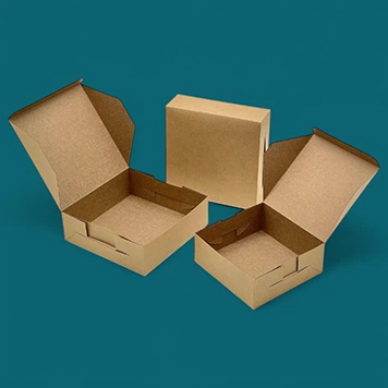 Kraft paperboard boxes bulk