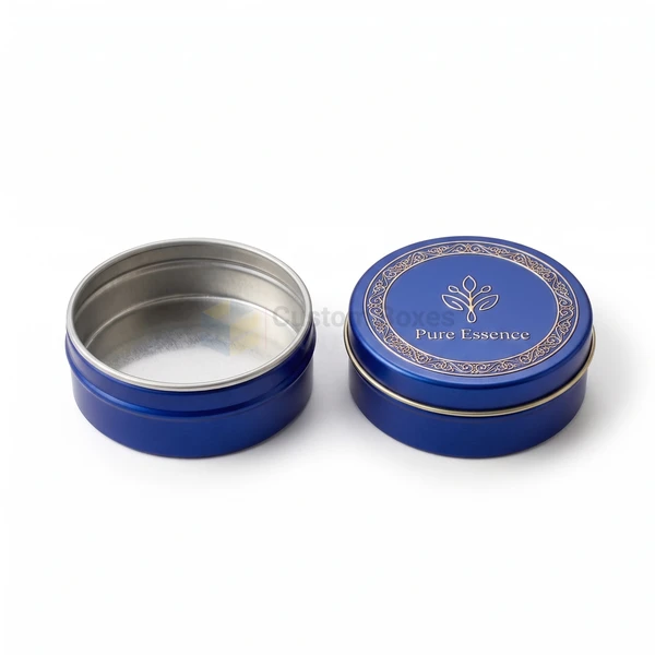 Metal Tins with Lids