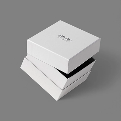 custom small rigid boxes black