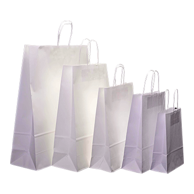 White paper bags Wholesale